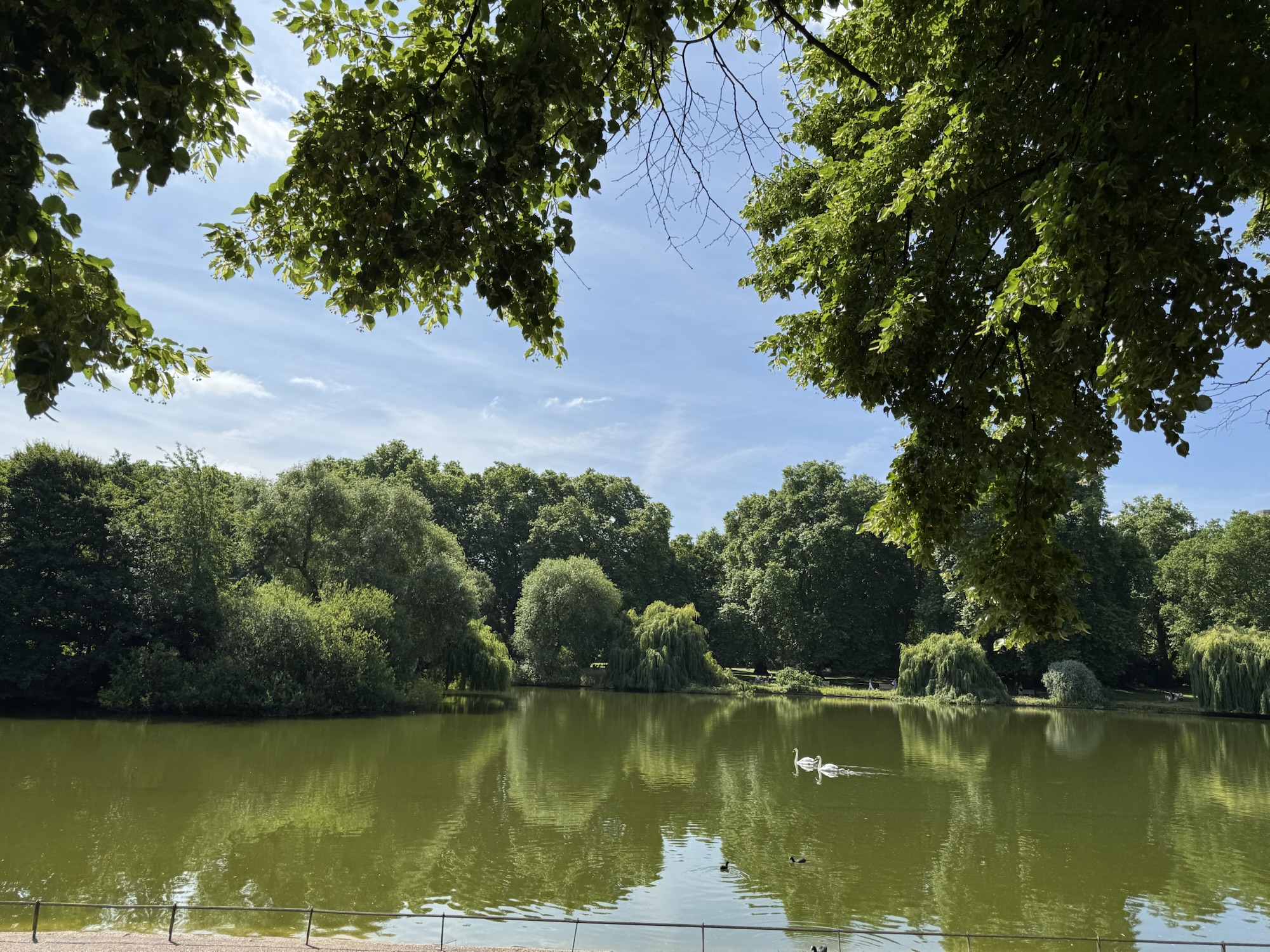 A pit-stop in St. James’s Park